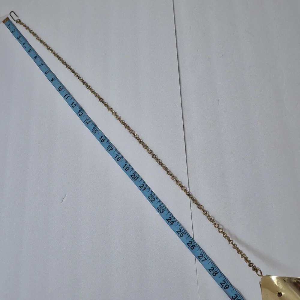 Large Vintage Mid Century Gold Brass Candle Holder Chandelier Mascot Regency